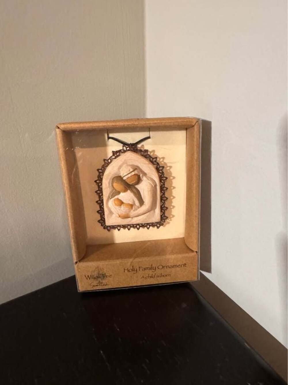 Willow Tree Holy Family Ornament 2” tall